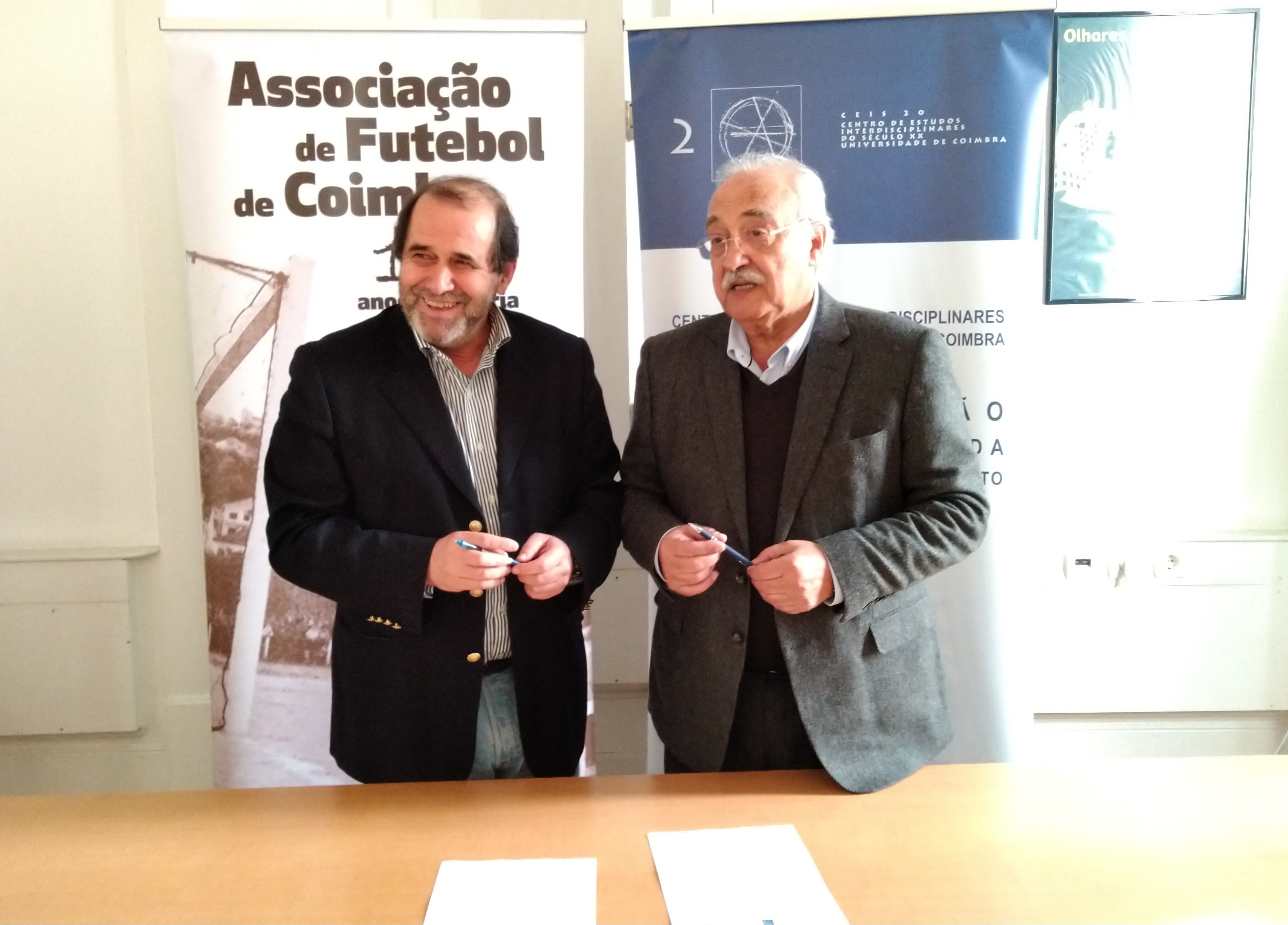 AF Coimbra e CEIS 20 assinam protocolo de cooperação