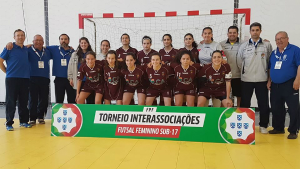 AF Coimbra no TIA Futsal Feminino Sub-17 em Viseu