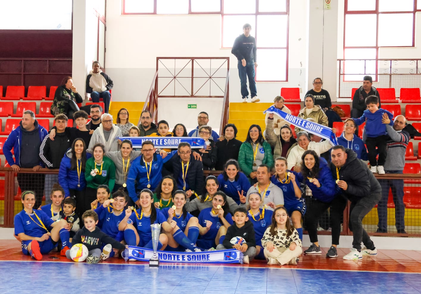 Norte e Soure conquista Taça AFC feminina