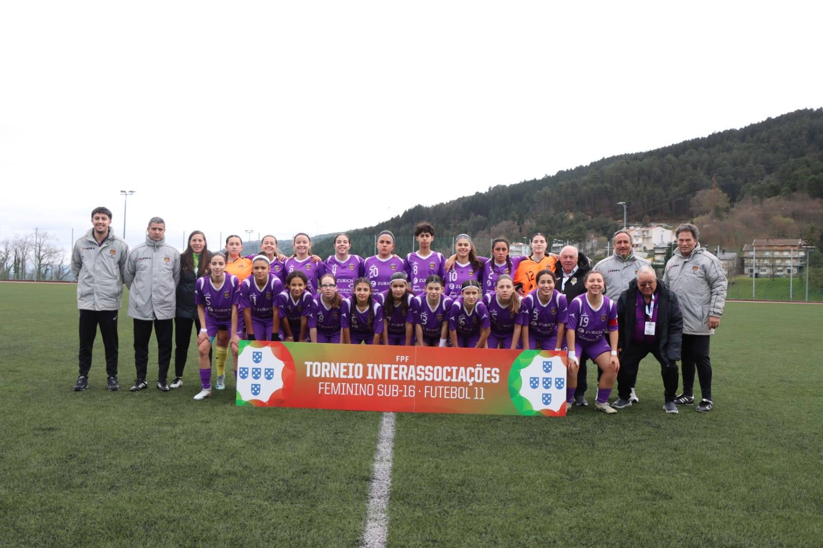 Seleção AFC Sub 16 feminina garante o 10.º Lugar no TIA em Vila Real