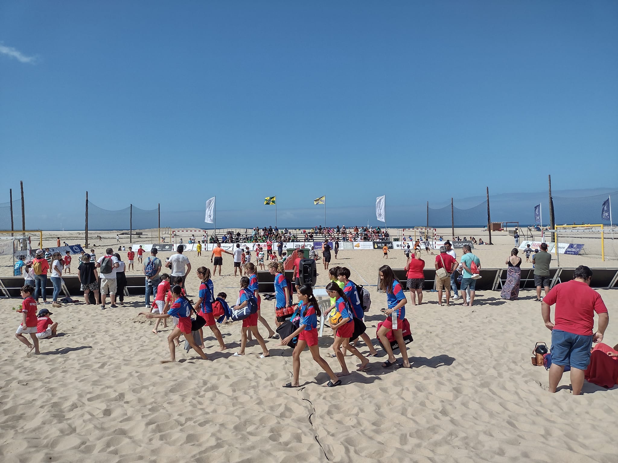 Troféus Distritais animaram Praia de Buarcos