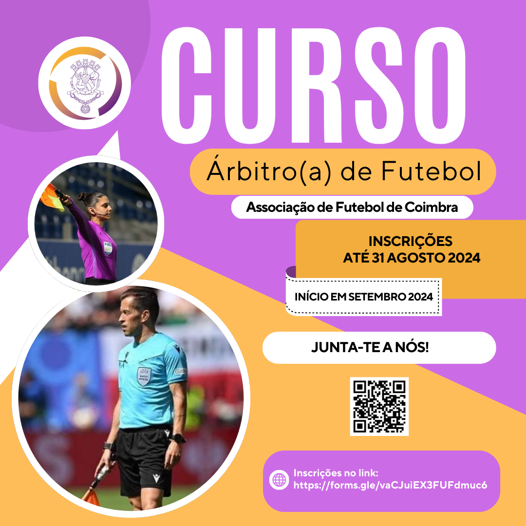 Curso Árbitro(a) de Futebol